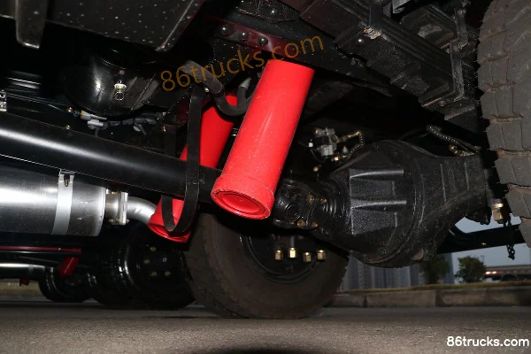 NanJun Xiangkang 102ch 4X2(6 roues) 3.75m camion benne Châssis (2) | 86Trucks