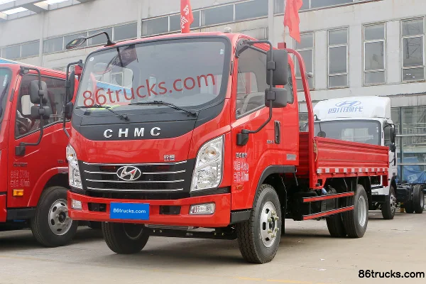 Hyundai Commercial Vehicle 致道300M 130 ch 4X2(6 roues) 4,165 m camion léger à ridelles cabine approfondie Extérieur (3) | 86Trucks