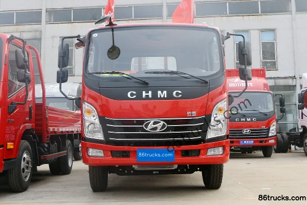 Hyundai Commercial Vehicle 致道300M 130 ch 4X2(6 roues) 4,165 m camion léger à ridelles cabine approfondie Extérieur (2) | 86Trucks