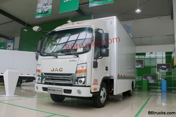 JAC Shuailing i5 4.5T 4.13m Single Row Pure Electric Van Light Truck 96.77kWh 4X2(6 wheels) Exterior (3) | 86Trucks