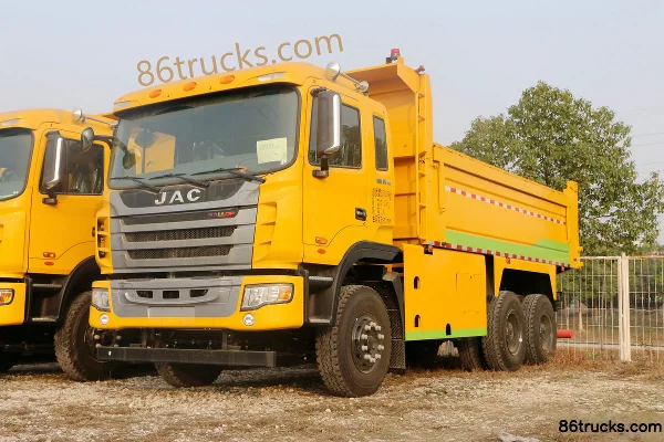 JAC Gallop K3W Heavy Truck Enhanced 400hp 6X4(10 wheels) 5.8m Dump Truck Exterior (3) | 86Trucks