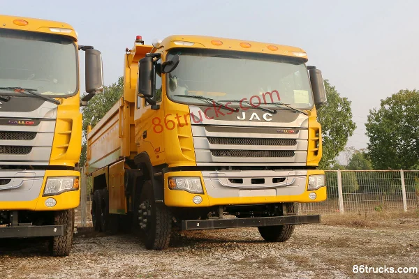 JAC Gallop K3W Heavy Truck Enhanced 400hp 6X4(10 wheels) 5.8m Dump Truck Exterior