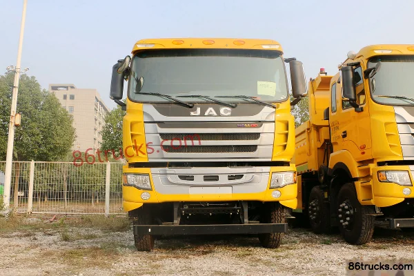 JAC Gallop K3X Lightweight Version 340hp 8X4(12 wheels) 5.6m Dump Truck Exterior (2) | 86Trucks