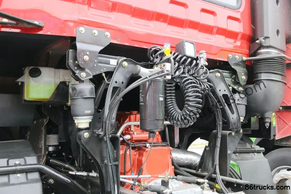 SHACMAN Commercial Vehicle XuanDe X3L 560 ch 6X4(10 roues) tracteur routier (China VI) Châssis (3) | 86Trucks