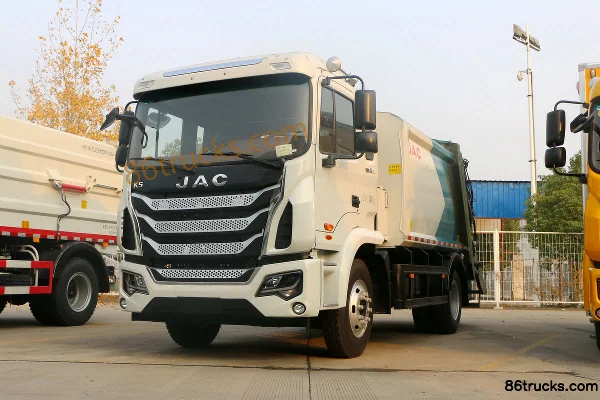 JAC Gallop K5L 160 ch 4X2(6 roues) camion benne à ordures compacteur Extérieur (3) | 86Trucks