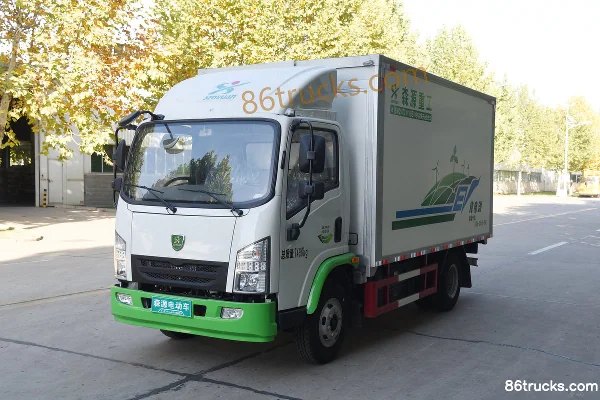 Senyuan SE7 7.49T 4.13m single-row pure electric wing-opening box light truck 4X2(6 wheels) Exterior (3) | 86Trucks