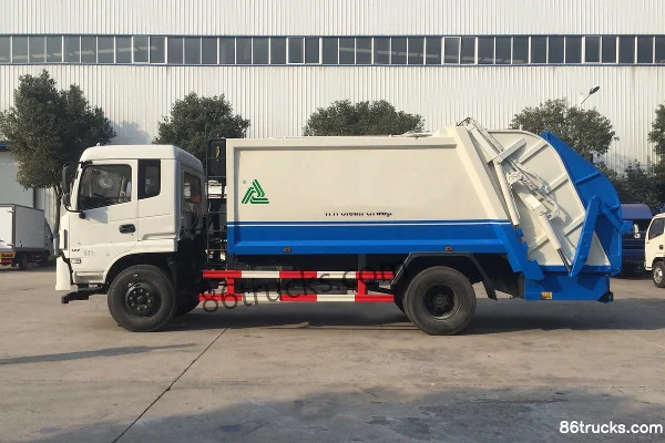 Dongfeng châssis spécial 140 ch 4X2(6 roues) camion à ordures compacteur (marque Chengliwei) Extérieur (2) | 86Trucks