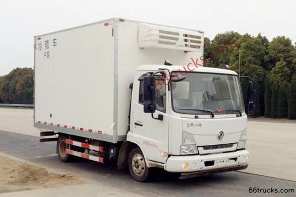 Dongfeng Commercial Vehicle Tianjin KS 148 ch 4X2(6 roues) camion frigorifique 4,1 m monoplace Extérieur