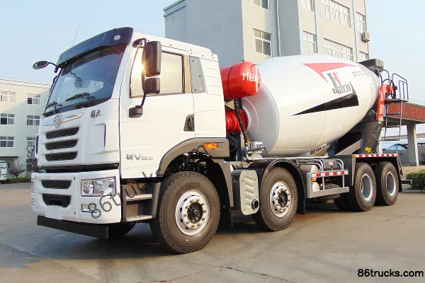 Jiuhe Heavy Industry Jiuhe Heavy Industry FAW Jiefang Qingdao Chassis concrete mixer truck