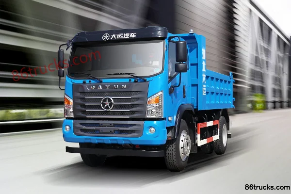 Dayun G6 medium truck 160hp 4X2(6 wheels) 4.45m dump truck Exterior (2) | 86Trucks