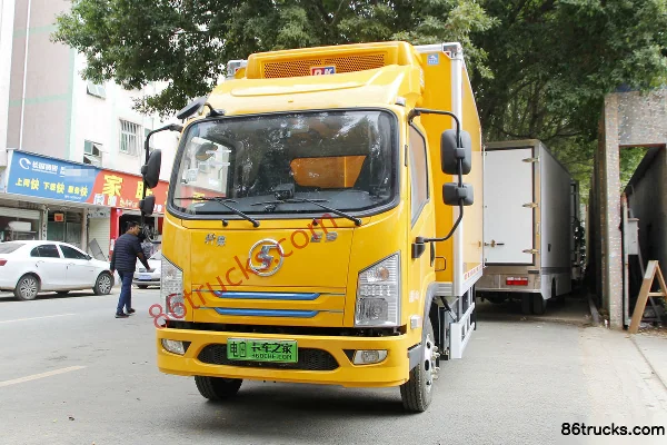 SHACMAN Commercial Vehicle Xuande E9 4.5T 4.1m Single Row Pure Electric Refrigerated Truck 91.1kWh 4X2(6 wheels) Exterior (3) | 86Trucks