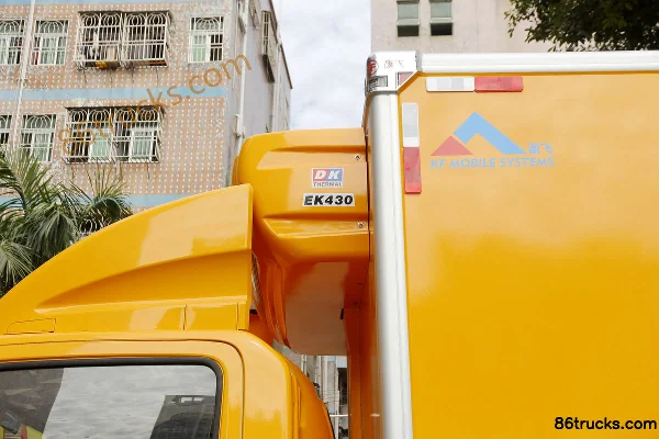SHACMAN Commercial Vehicle Xuande E9 4.5T 4.1m Single Row Pure Electric Refrigerated Truck 91.1kWh 4X2(6 wheels) Body (3) | 86Trucks