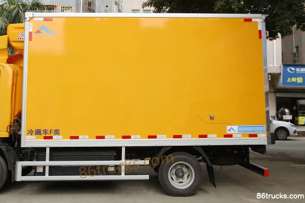 SHACMAN Commercial Vehicle Xuande E9 4.5T 4.1m Single Row Pure Electric Refrigerated Truck 91.1kWh 4X2(6 wheels) Body (1) | 86Trucks