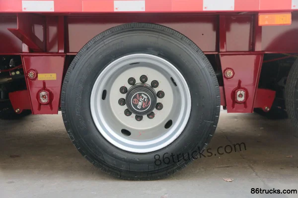 CIMC Huajun 9.5m Three-axle Large Gooseneck Dump Semi-trailer Cab (1) | 86Trucks