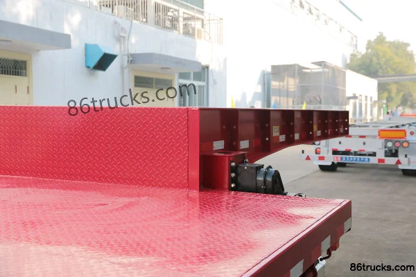 CIMC Huajun 13.75m Three-axle N400 Low-bed Semi-trailer Exterior (3) | 86Trucks