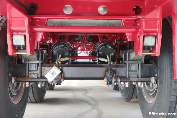 CIMC Huajun 13m Junlong L400 Flatbed Semi-trailer Chassis (2) | 86Trucks