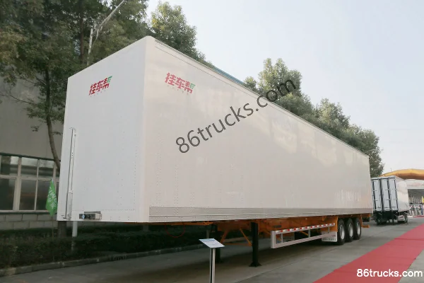 CIMC Huajun 45ft Gooseneck Container Semi-trailer Exterior (3) | 86Trucks