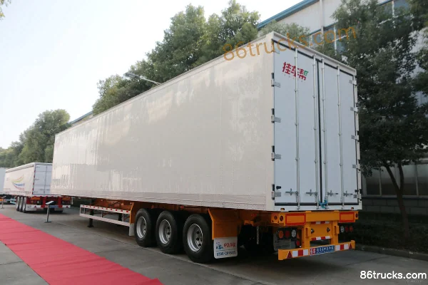 CIMC Huajun 45ft Gooseneck Container Semi-trailer Exterior