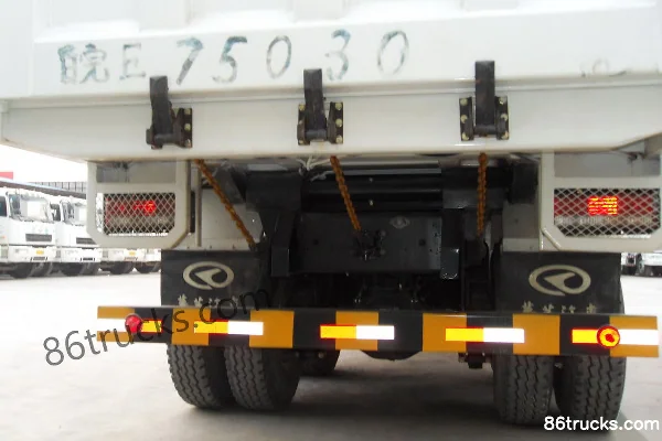 Hualing Heavy Truck 345 hp 8X4(12 wheels) 8.6m Dump Truck Chassis (3) | 86Trucks