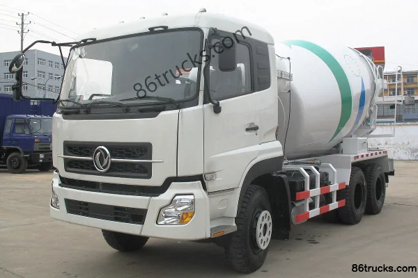 Dongfeng Dalishen 340hp 6X4(10 wheels) Concrete Mixer Truck (Shenhu Brand) Exterior (2) | 86Trucks