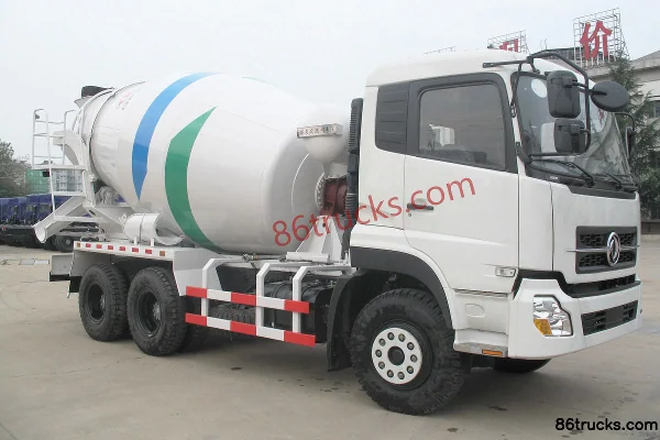 Dongfeng Dalishen 340hp 6X4(10 wheels) Concrete Mixer Truck (Shenhu Brand) Exterior