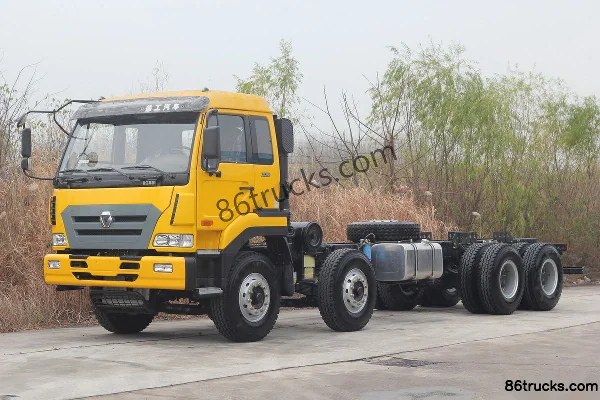 XCMG Qilong Heavy Truck 336 hp 8X4(12 wheels) 7.2m Dump Truck Exterior (2) | 86Trucks