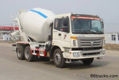 Foton Auman 336 hp 6X4(10 wheels) Concrete Mixer Truck (Shenhu Brand) Exterior (2) | 86Trucks