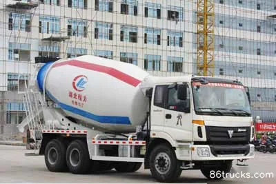 Chengliwei Chengliwei Foton Auman chassis concrete mixer truck