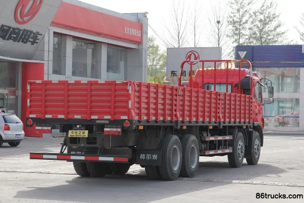 JAC Gallop A3 220 ch 8X4(12 roues) camion porteur fourgon Carrosserie (3) | 86Trucks