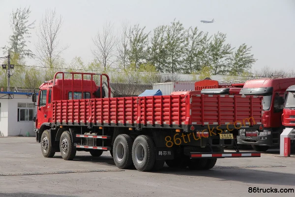 JAC Gallop A3 220 ch 8X4(12 roues) camion porteur fourgon Carrosserie (2) | 86Trucks