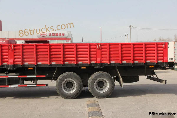 JAC Gallop A3 220 ch 8X4(12 roues) camion porteur fourgon Carrosserie (1) | 86Trucks