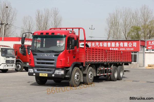 JAC Gallop A3 220 ch 8X4(12 roues) camion porteur fourgon Extérieur (3) | 86Trucks