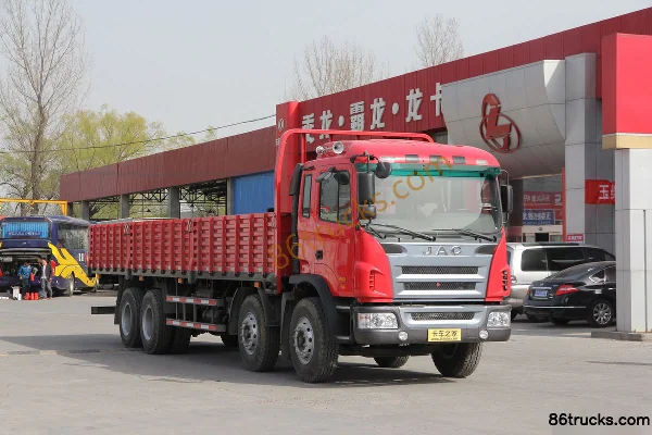 JAC Gallop A3 220 ch 8X4(12 roues) camion porteur fourgon Extérieur (2) | 86Trucks