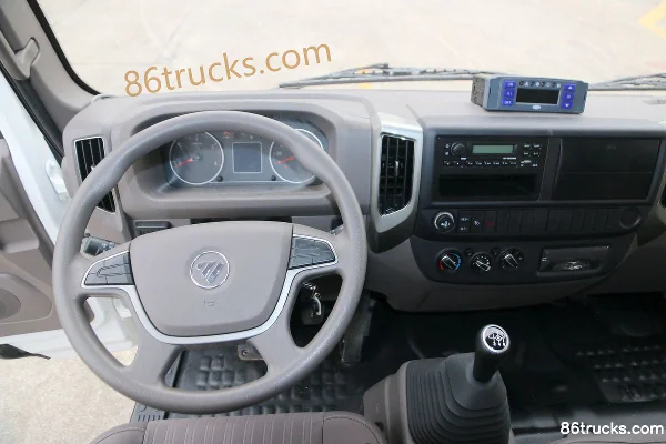 Foton Aumark S3 Series 143ch 4X2(6 roues) 4m single-row medical waste transport truck (Shunzhao brand) Cabine (3) | 86Trucks
