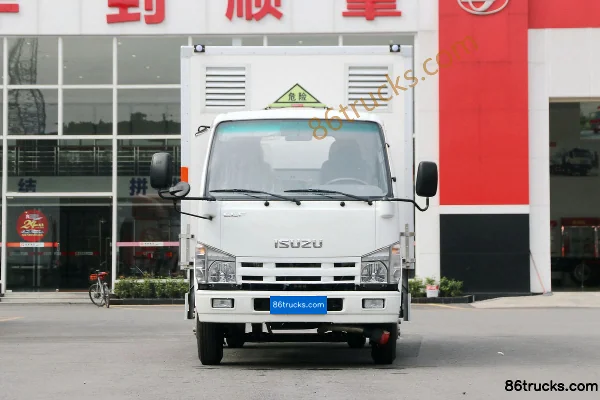 Qingling Isuzu 100P 98 hp 4X2(6 wheels) 4.23m flammable gas van truck (Shunzhao) Exterior (2) | 86Trucks