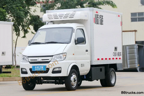 Shunzhao 3T 2.4m single-row pure electric refrigerated truck Changan chassis 43.72kWh 4X2(6 wheels) Exterior (3) | 86Trucks