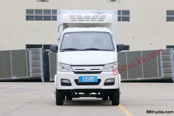 Shunzhao 3T 2.4m single-row pure electric refrigerated truck Changan chassis 43.72kWh 4X2(6 wheels) Exterior (2) | 86Trucks