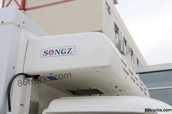 Shunzhao 3T 2.4m single-row pure electric refrigerated truck Changan chassis 43.72kWh 4X2(6 wheels) Body (2) | 86Trucks