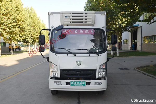 Senyuan SE7 7.5T 4.1m Single Row Pure Electric Refrigerated Truck 4X2(6 wheels) Exterior (2) | 86Trucks
