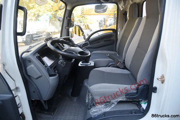 Senyuan SE7 7.5T 4.1m Single Row Pure Electric Refrigerated Truck 4X2(6 wheels) Cab (2) | 86Trucks