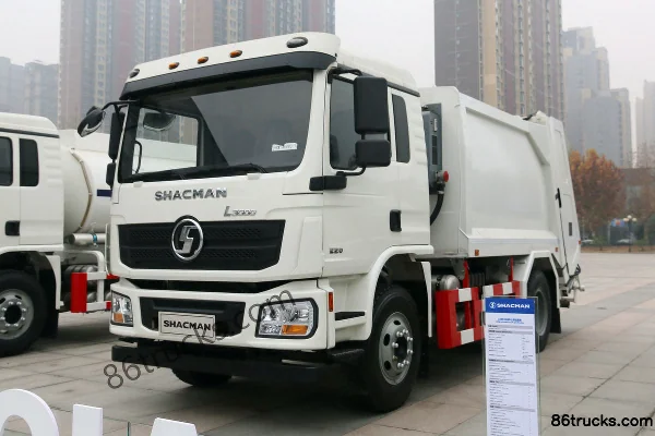 SHACMAN Delong L3000 220hp 4X2(6 wheels) Compactor Garbage Truck Exterior (3) | 86Trucks