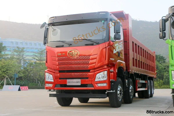 FAW Jiefang Qingdao JH6 heavy truck 550hp 8X4(12 wheels) 8.8m dump truck Exterior (3) | 86Trucks