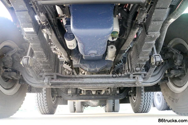 FAW Jiefang Qingdao JH6 heavy truck 550hp 8X4(12 wheels) 8.8m dump truck Chassis (1) | 86Trucks