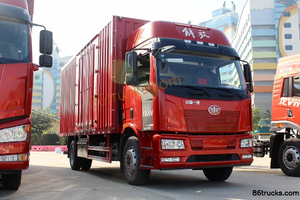 FAW Jiefang J6L Elite Edition 7.8L Diesel 320 hp 4X2(6 wheels) Fast Gear 8-speed Full Floating High Roof 6.8m Semi-row V
