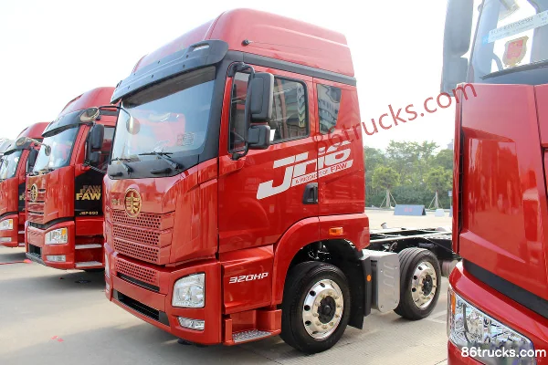 FAW Jiefang Qingdao JH6 Heavy Truck 2019 Model 320 hp 8X4(12 wheels) 9.5 m Stake Cargo Truck Exterior (3) | 86Trucks