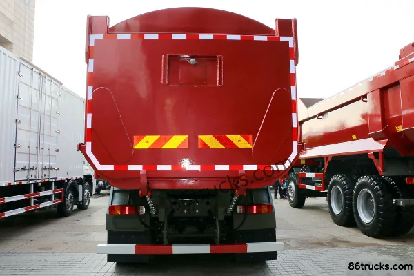 Sinotruk HOWO 440 ch 8X4(12 roues) 6,5 m camion benne Carrosserie (3) | 86Trucks