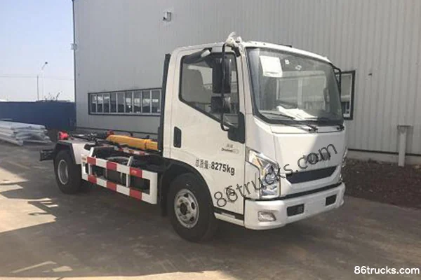 Yuejin Chaoyue C500-33 150 hp 4X2(6 wheels) Detachable Container Garbage Truck (Changda Brand) Exterior