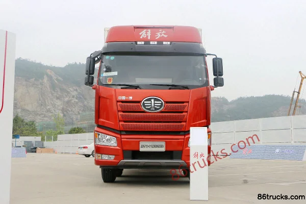 FAW Jiefang nouveau J6P camion lourd 420 ch 8X4(12 roues) camion frigorifique 9,6 m (marque Hongtianniu) Extérieur (2) | 86Trucks