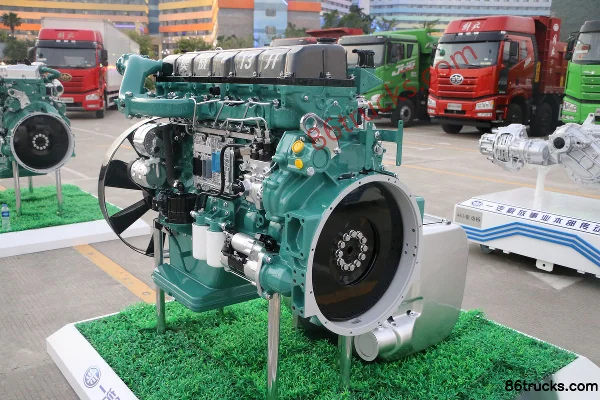 Xichai CA6DM3-50E6 500 ch 12,5L China VI moteur diesel Extérieur (3) | 86Trucks