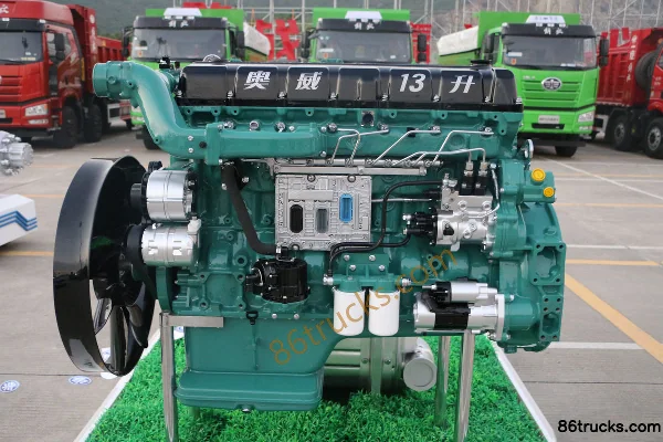 Xichai CA6DM3-50E6 500 ch 12,5L China VI moteur diesel Extérieur (2) | 86Trucks